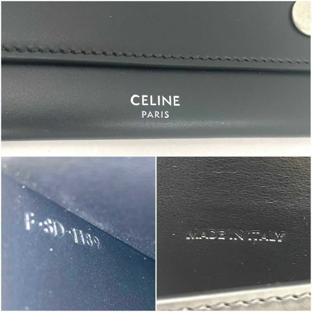 新品未使用☆ CELINE セリーヌ チェーンウォレット カードケース