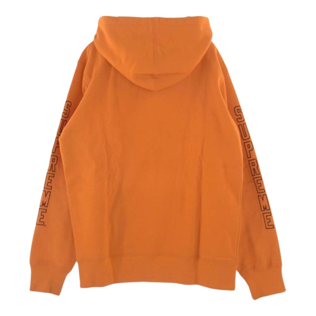 Supreme シュプリーム パーカー 17AW Vampirella Hooded Sweatshirt ヴァンピレラ フーデッド スウェットシャツ  パーカー プリント オレンジ系 M【中古】