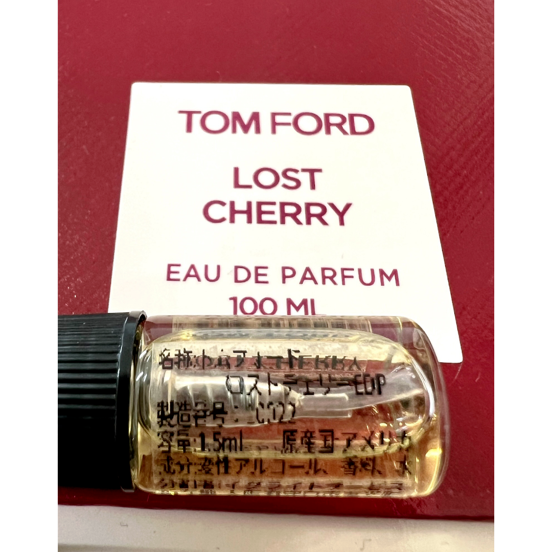 TOM FORD - TOMFORD トムフォード ロストチェリー 1.5ml 人気商品 香水の通販 by 捨・セレクトショップ's shop