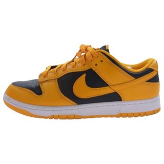 ナイキ(NIKE)のNIKE ナイキ スニーカー DD1391-004 Dunk Low Championship Goldenrod ダンク ロー チャンピオンシップ ゴールデンロッド スニーカー イエロー系 28cm【中古】(スニーカー)