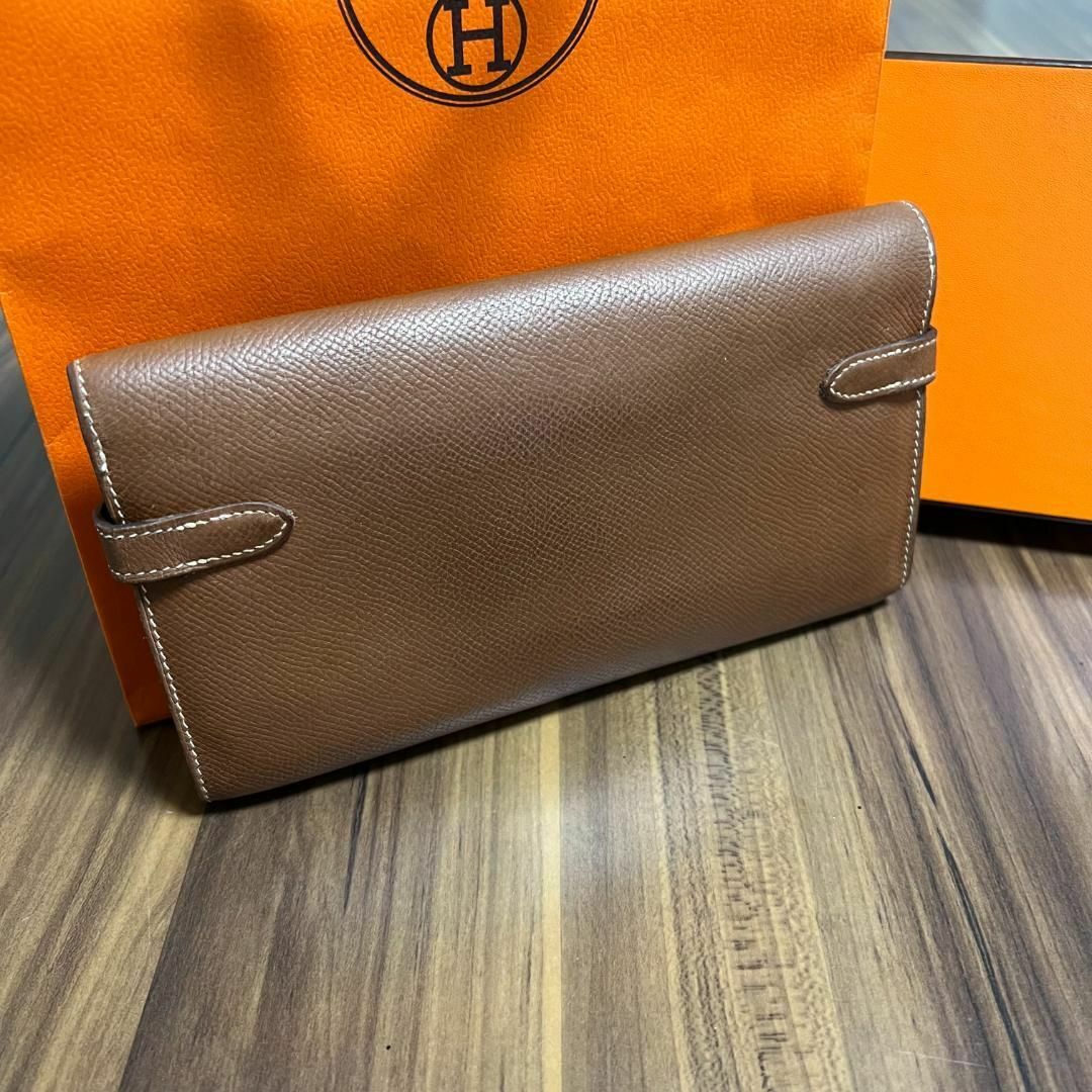 ⭐️美品⭐️HERMES エルメス 財布 ケリーウォレット 人気のゴールド♪