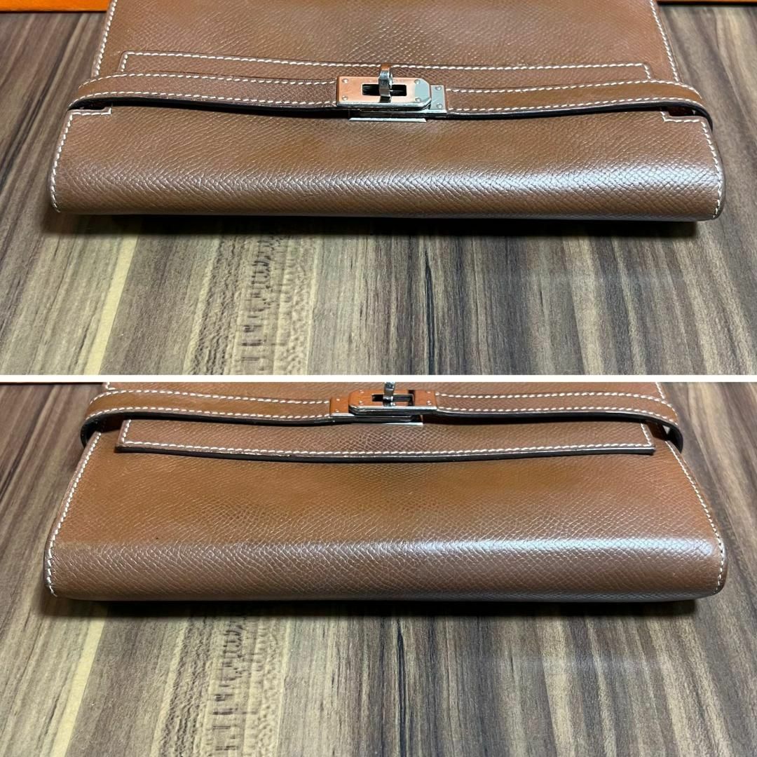 ⭐️美品⭐️HERMES エルメス 財布 ケリーウォレット 人気のゴールド♪