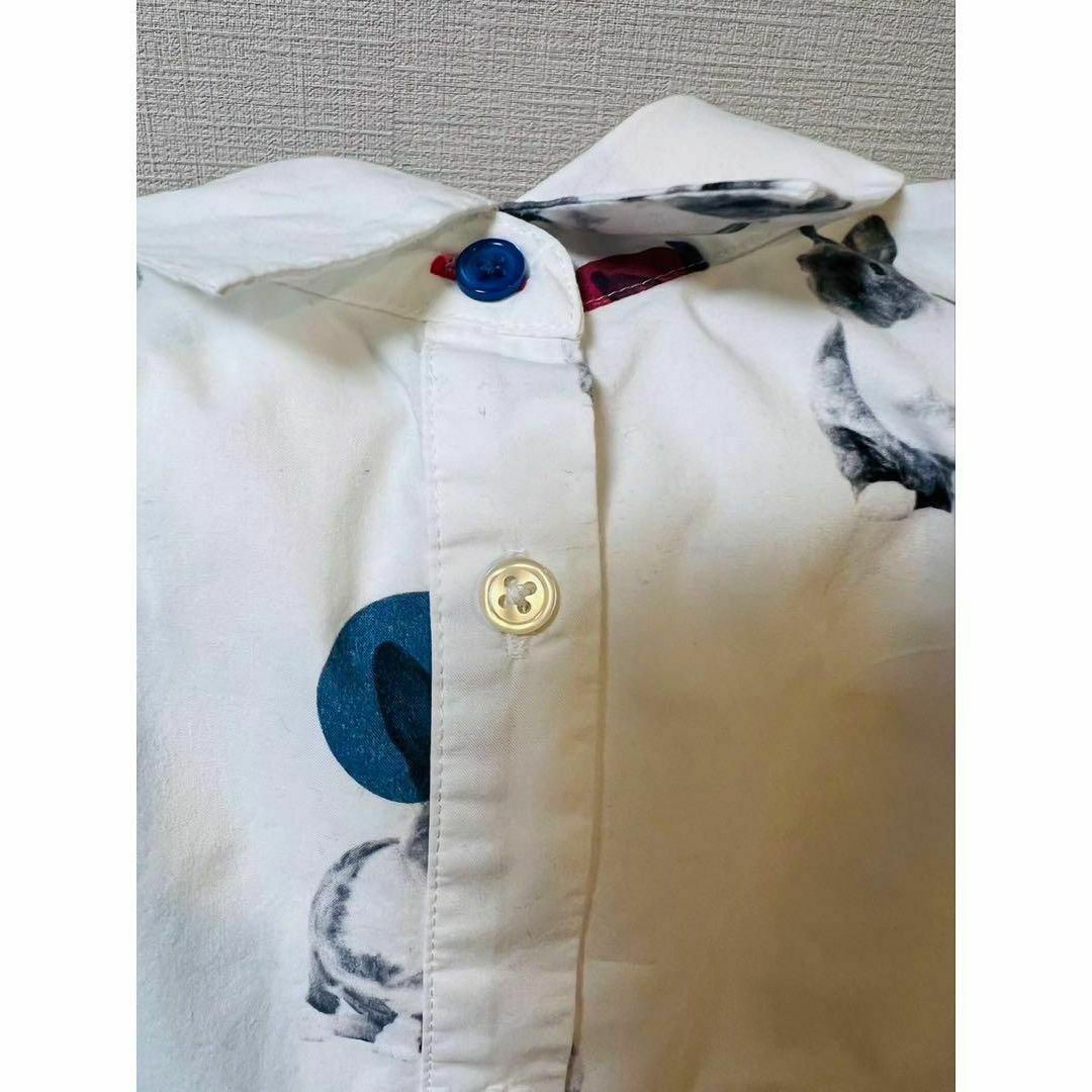 【美品】ポールスミス ドット ウサギ シャツ