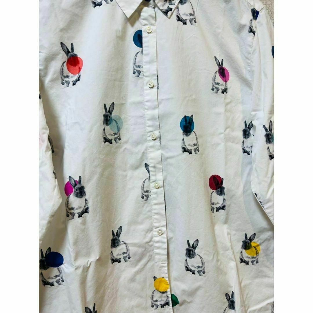【美品】ポールスミス ドット ウサギ シャツ