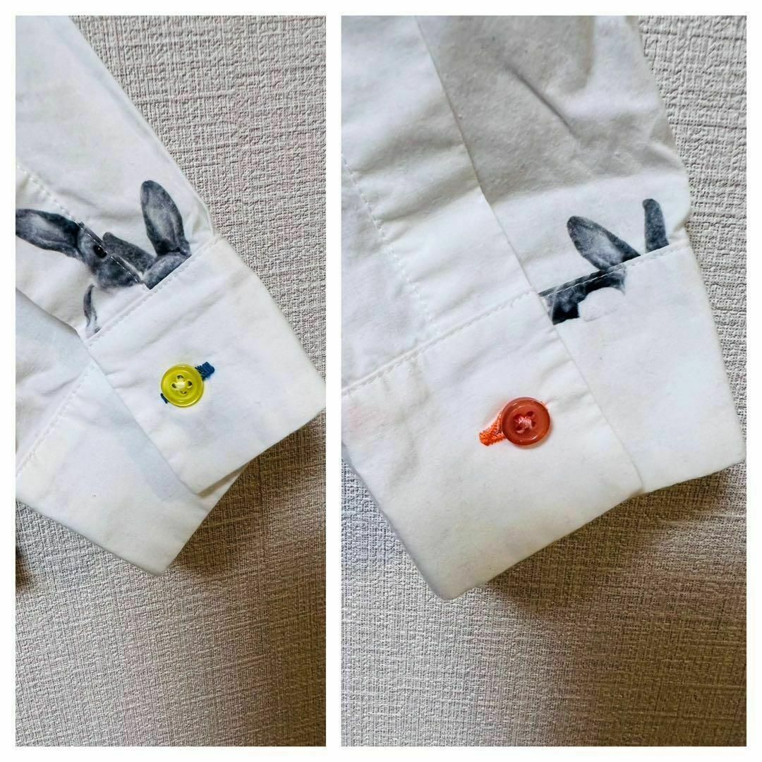 【美品】ポールスミス ドット ウサギ シャツ