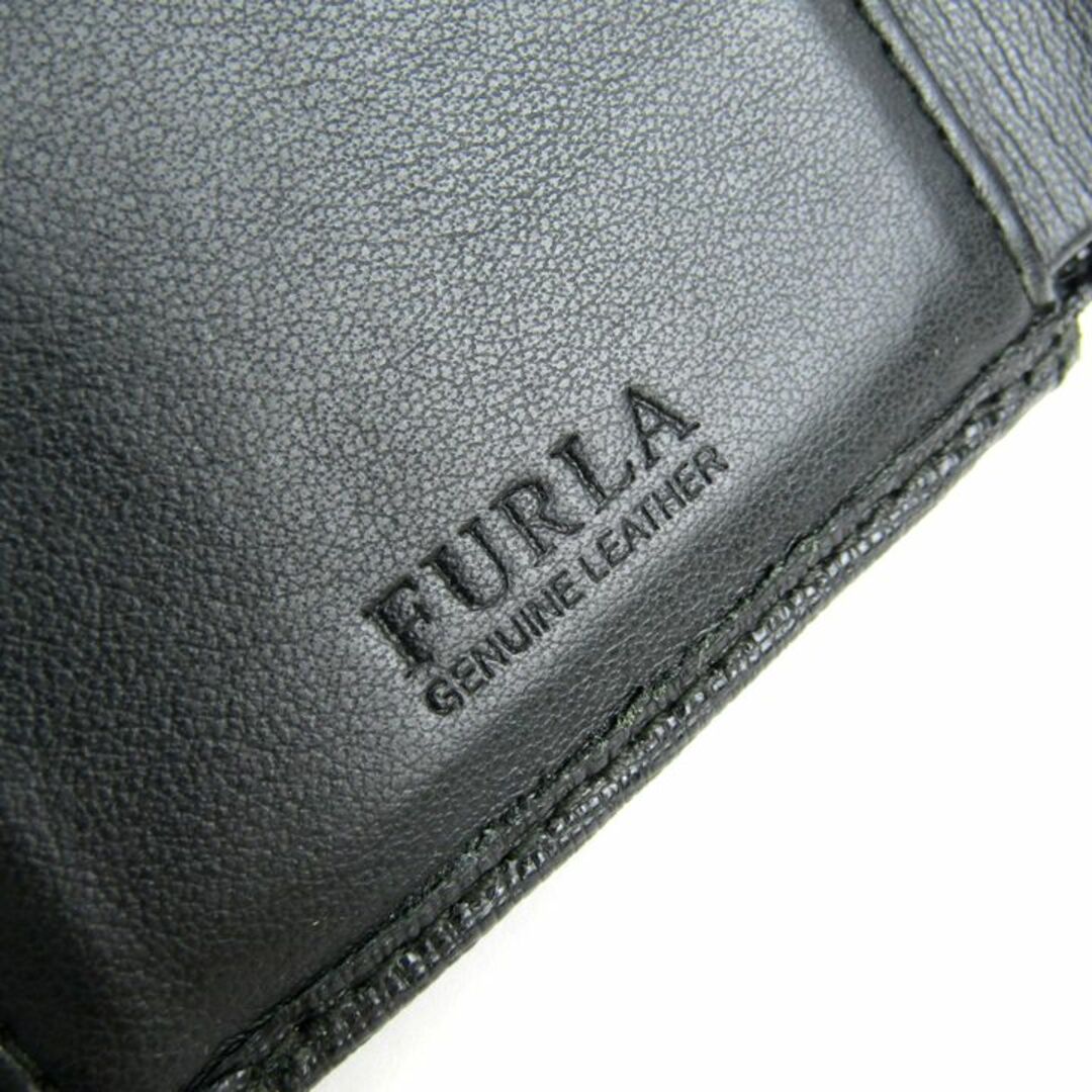 FURLA/フルラ 三つ折り財布 コンパクト ブラック レディース ブランド