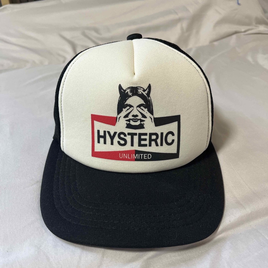 HYSTERIC GLAMOUR UNLIMITED メッシュキャップ ブラック