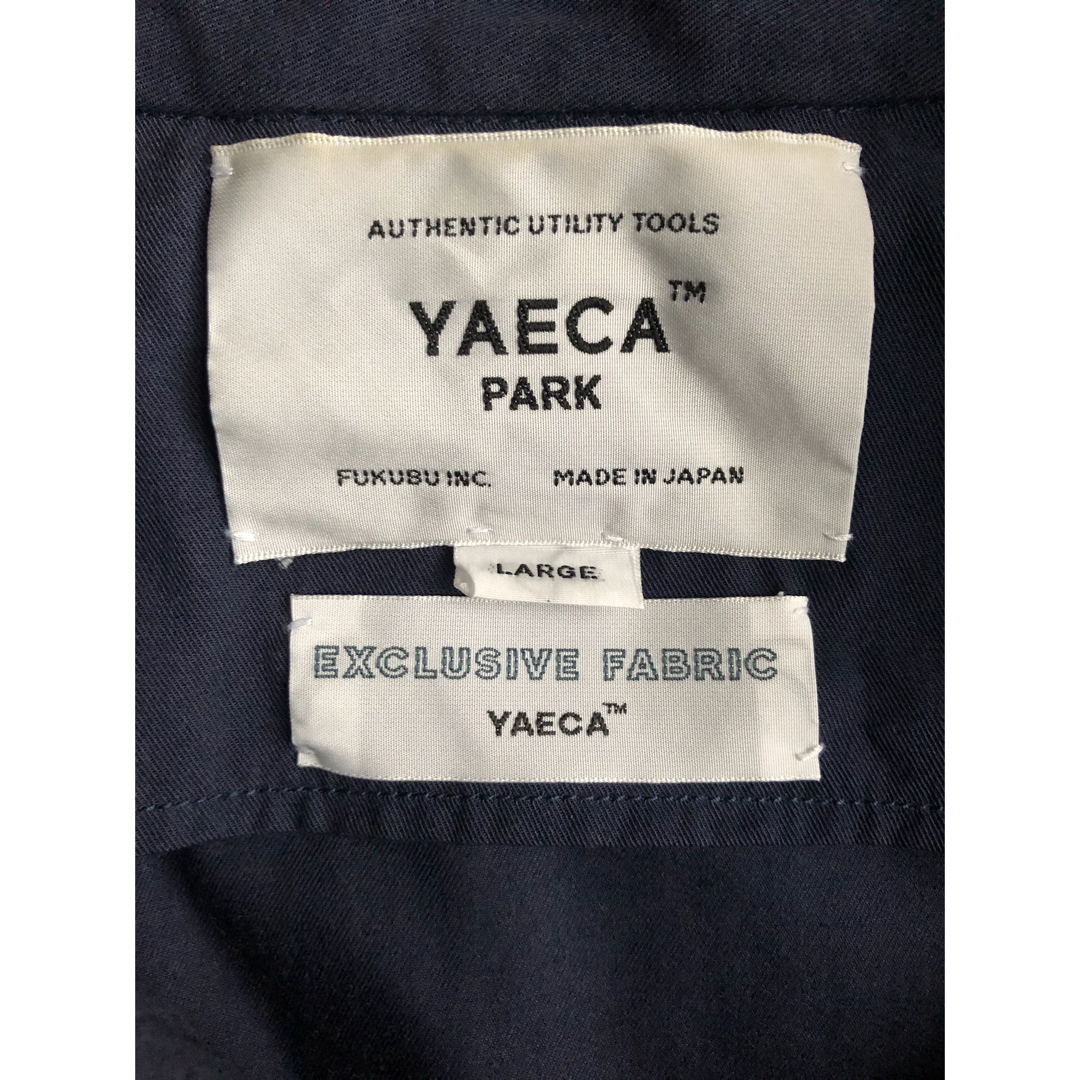 YAECA(ヤエカ)のyaeca park steven alan 22ss zip shirt L メンズのジャケット/アウター(ブルゾン)の商品写真