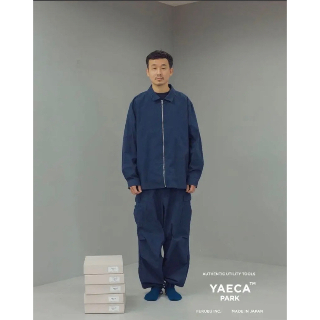 YAECA(ヤエカ)のyaeca park steven alan 22ss zip shirt L メンズのジャケット/アウター(ブルゾン)の商品写真