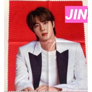 ボウダンショウネンダン(防弾少年団(BTS))のBTS JIN ジン　ポリッシュクロス　メガネ拭き　同梱も歓迎　新品未開封(アイドルグッズ)