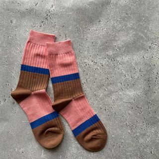 ナノユニバース(nano・universe)のotona rib socks 2023AW　　　レディース靴下新品(ソックス)