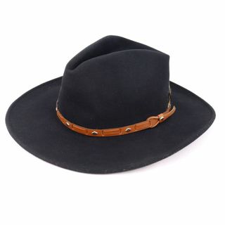 ゴールデンゲートハット 帽子 COBRA ウール 中折れ帽 USA製 ヴィンテージ ブランド メンズ Lサイズ ブラック GOLDEN GATE HAT CO.(ハット)