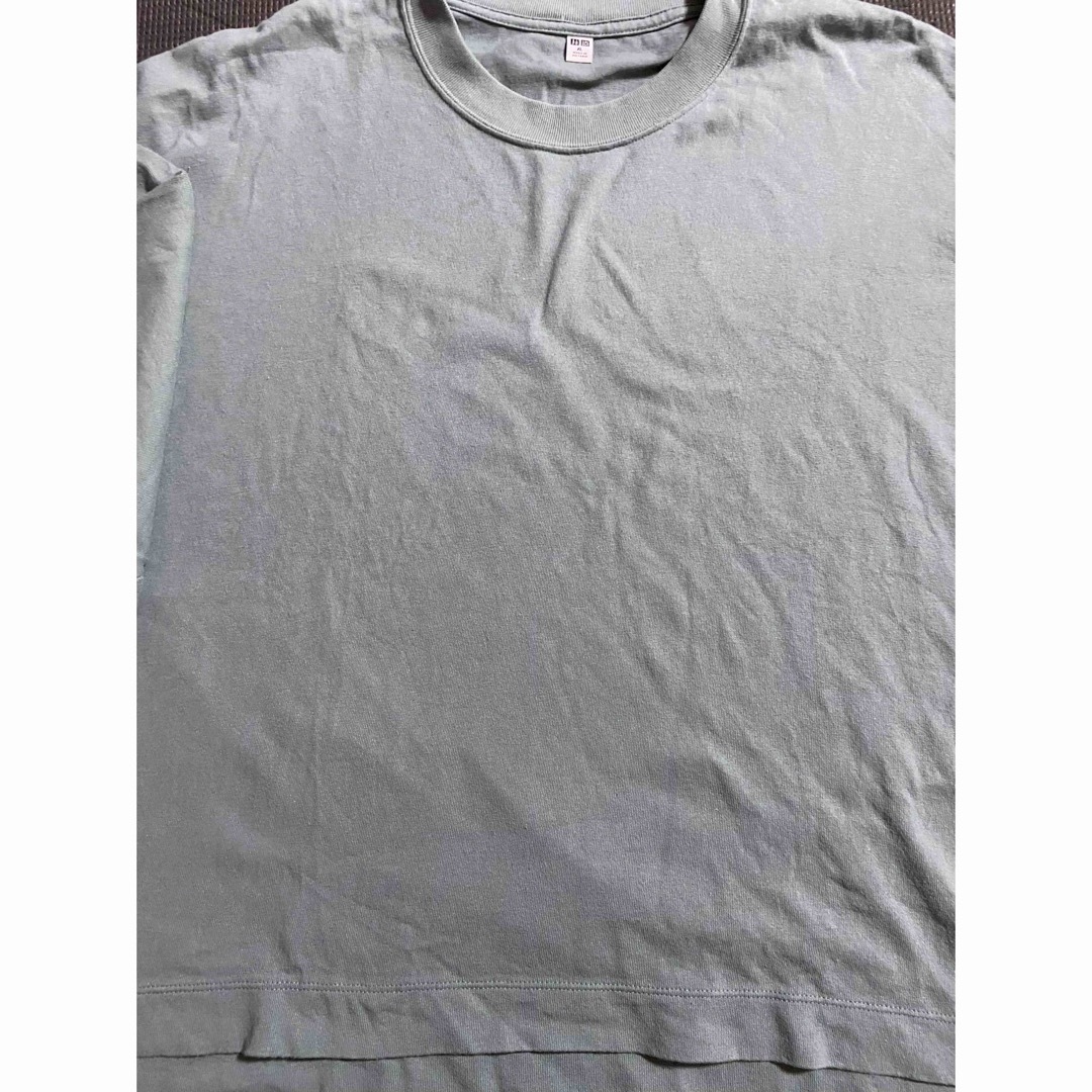 UNIQLO(ユニクロ)のユニクロ　長袖Tシャツ　薄手トレーナー　XL メンズのトップス(Tシャツ/カットソー(七分/長袖))の商品写真