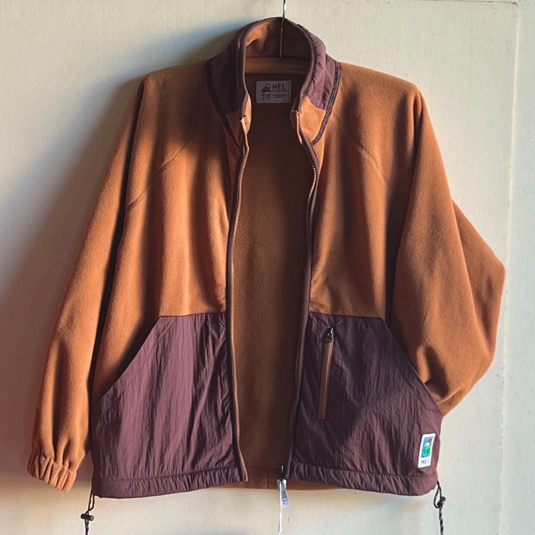 新品 MEI Fleece Jacket フリース 切り替えジャケット