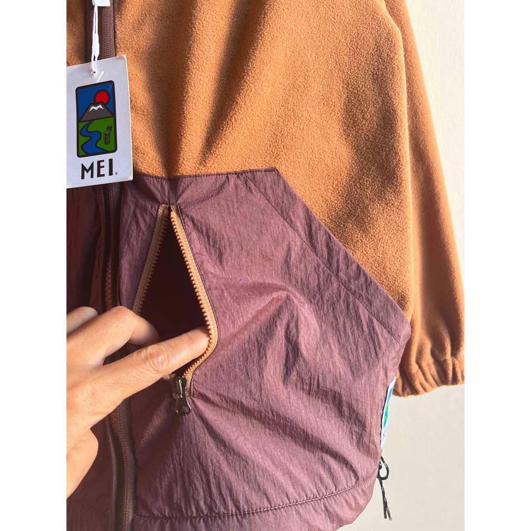 MEI(メイ)の新品　MEI Fleece Jacket フリース　切り替えジャケット メンズのジャケット/アウター(その他)の商品写真