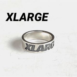 エクストララージ(XLARGE)のエクストララージ ストックロゴ限定silverリング約18.5号位(リング(指輪))