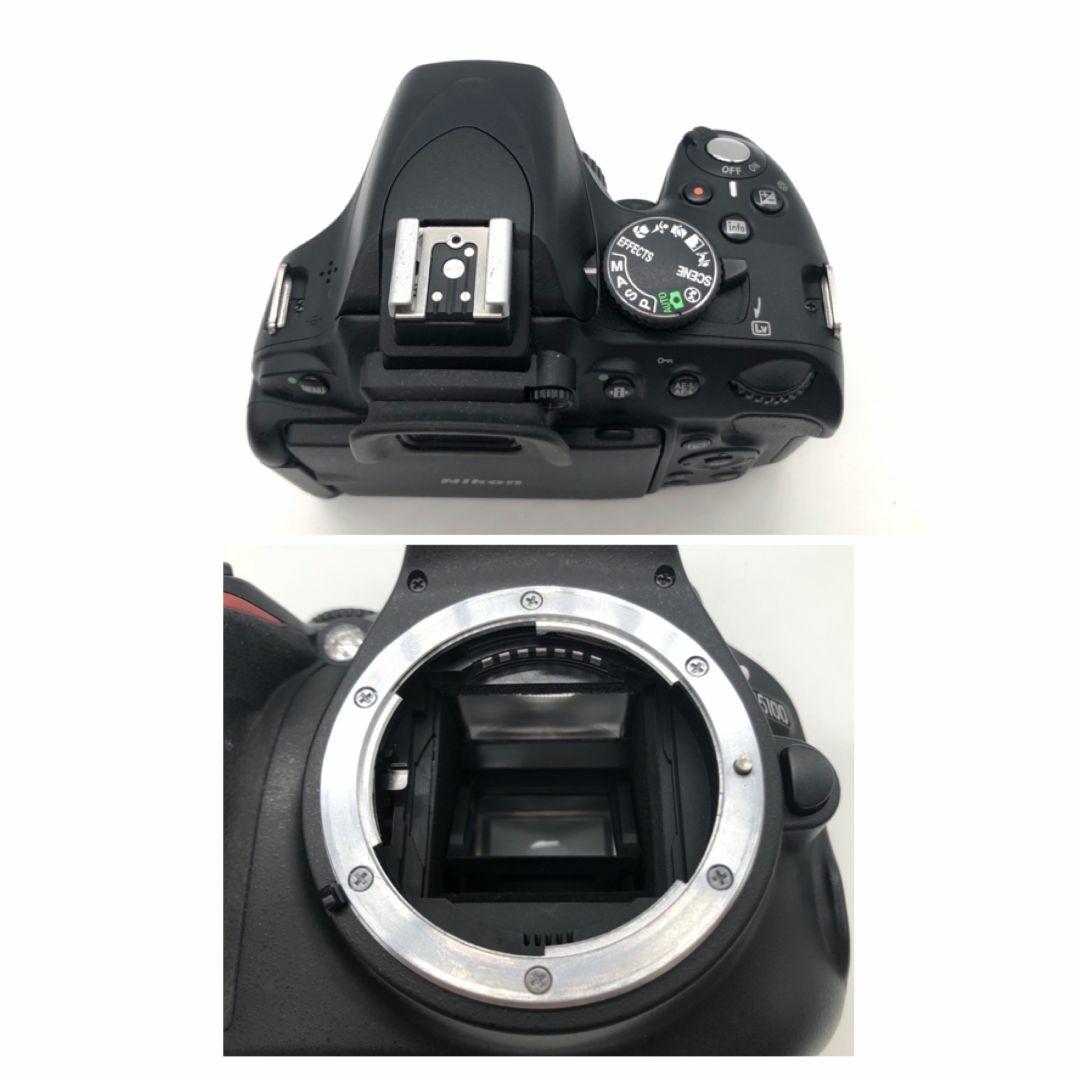 【17134】ニコン 一眼レフカメラ D5100 18-55 VR レンズキット 4