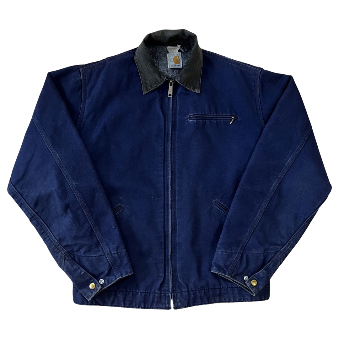 希少USA製 80s Carhartt デトロイトジャケット NAVY ネイビー