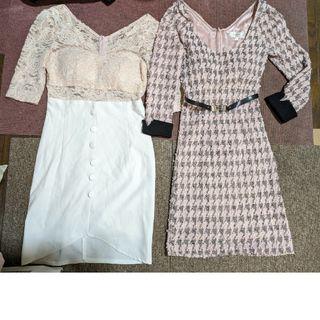 デイジーストア(dazzy store)のドレスSサイズ2枚セット(ミニドレス)