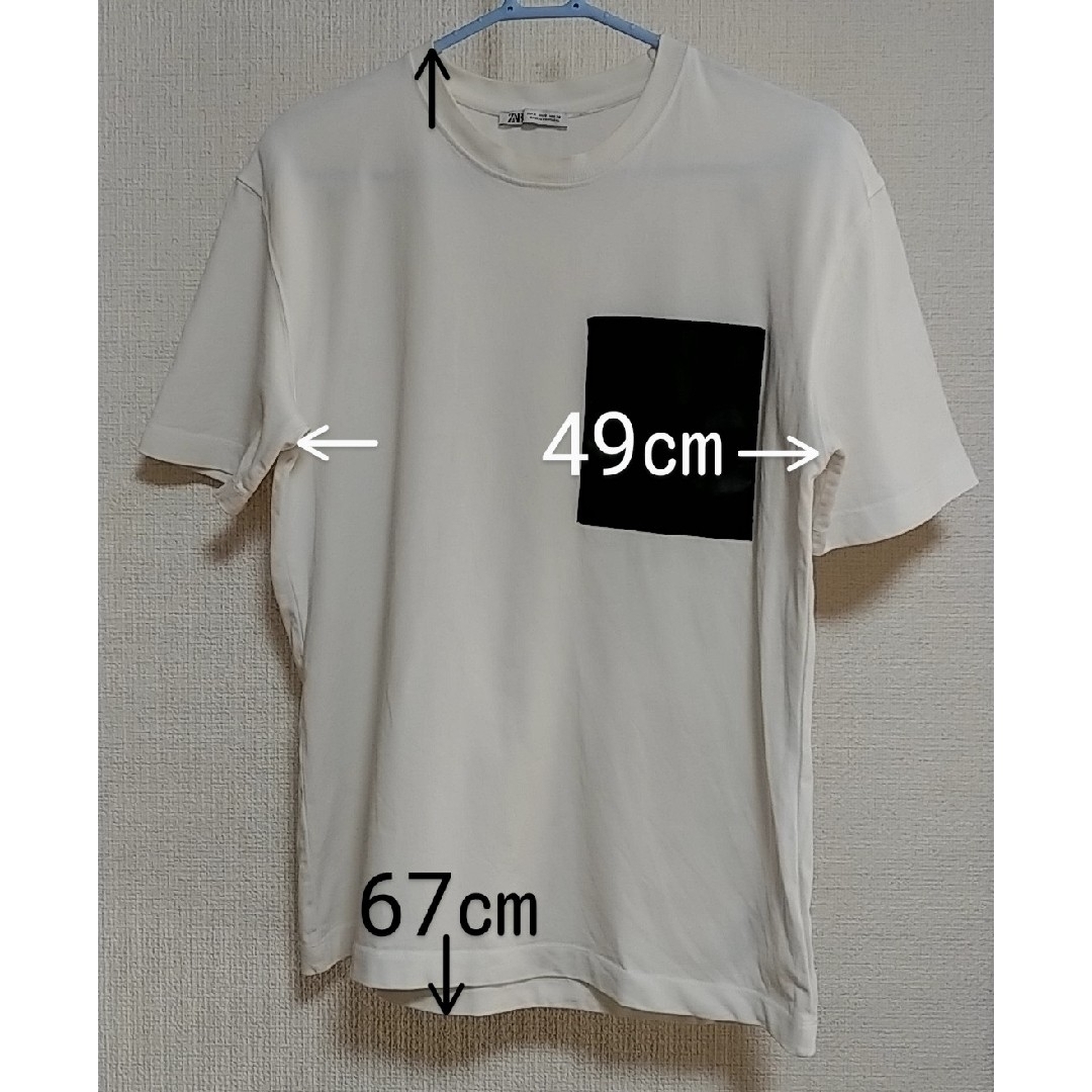 ZARA(ザラ)のZARA　ザラ　メンズTシャツ メンズのトップス(Tシャツ/カットソー(半袖/袖なし))の商品写真