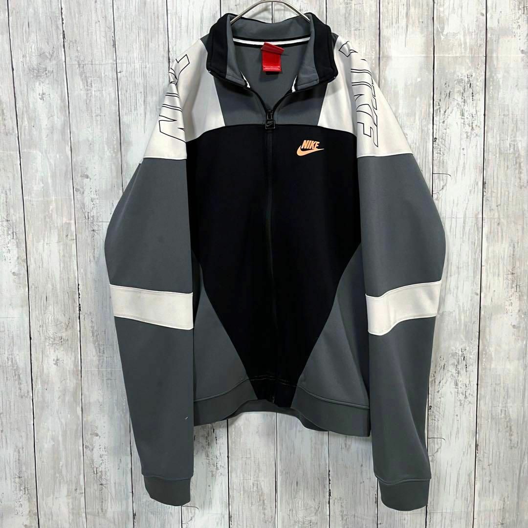 NIKE - アメリカ古着NIKEナイキ切替カラージップアップトラック