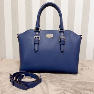 マイケルコース(Michael Kors)のマイケルコース ショルダーバッグ ハンドバッグ ネイビー 2way(ハンドバッグ)