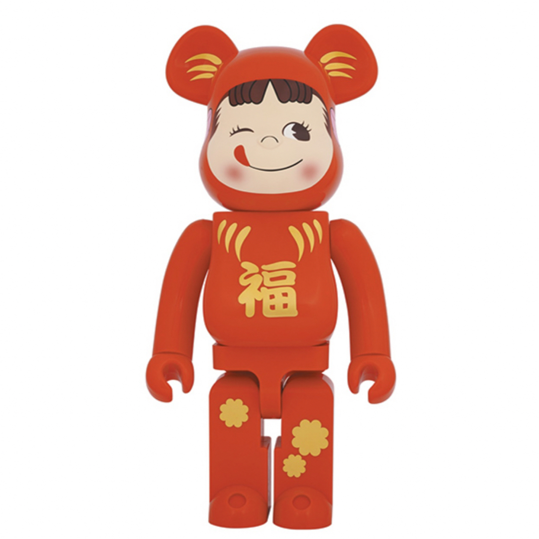 BE@RBRICK 達磨 ペコちゃん  1000％　新品　未開封