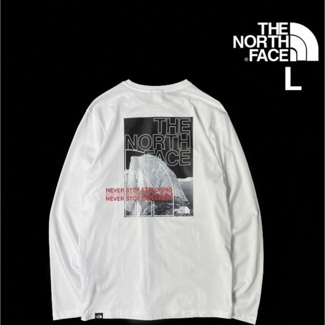 ザノースフェイス　THE NORTH FACE ロンT Tシャツ　白　長袖