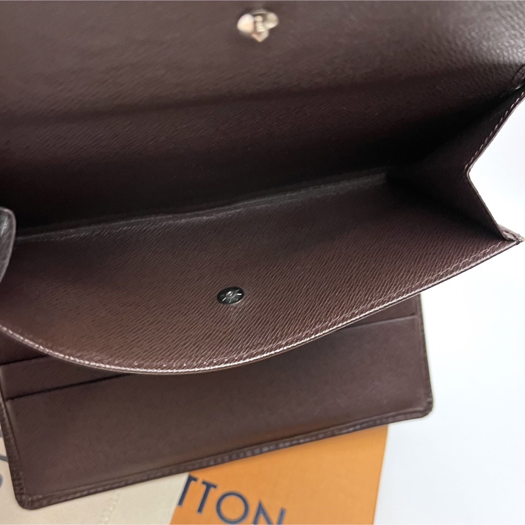 LOUIS VUITTON - 鑑定済 ルイヴィトン エピ モカ 6枚カード 3つ折長
