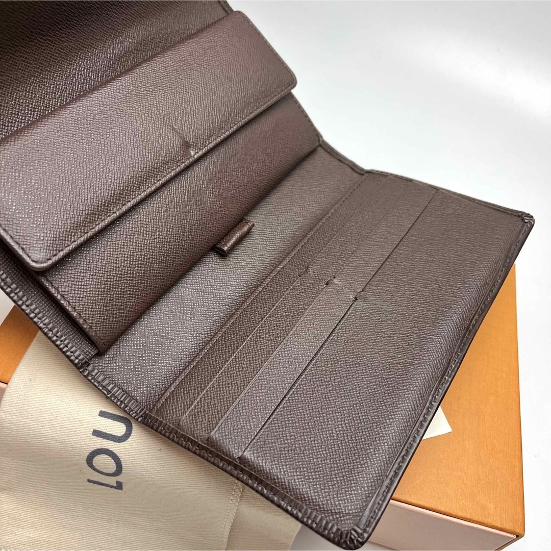LOUIS VUITTON - 鑑定済 ルイヴィトン エピ モカ 6枚カード 3つ折長