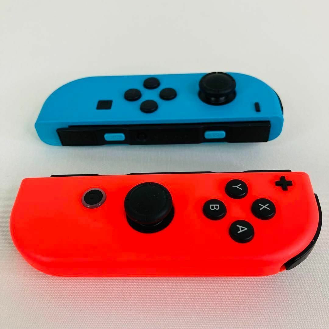 Nintendo Switch(ニンテンドースイッチ)のニンテンドー JOY-CON (L)/(R) ネオンブルー レッド 左右セット エンタメ/ホビーのゲームソフト/ゲーム機本体(その他)の商品写真