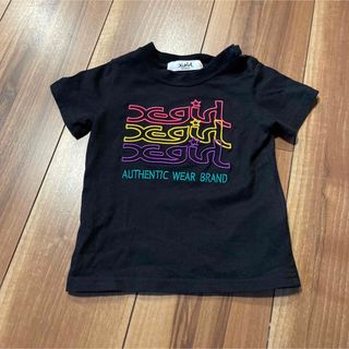 エックスガールステージス(X-girl Stages)のエックスガール　ロゴTシャツ　ベビー服　80cm (Ｔシャツ)