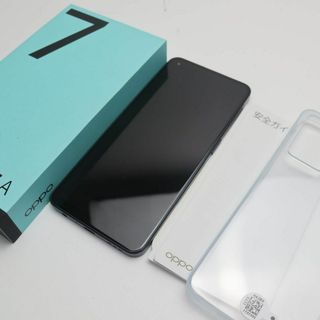 オッポ(OPPO)の新品同様 SIMフリー OPPO Reno7 A ブラック(スマートフォン本体)