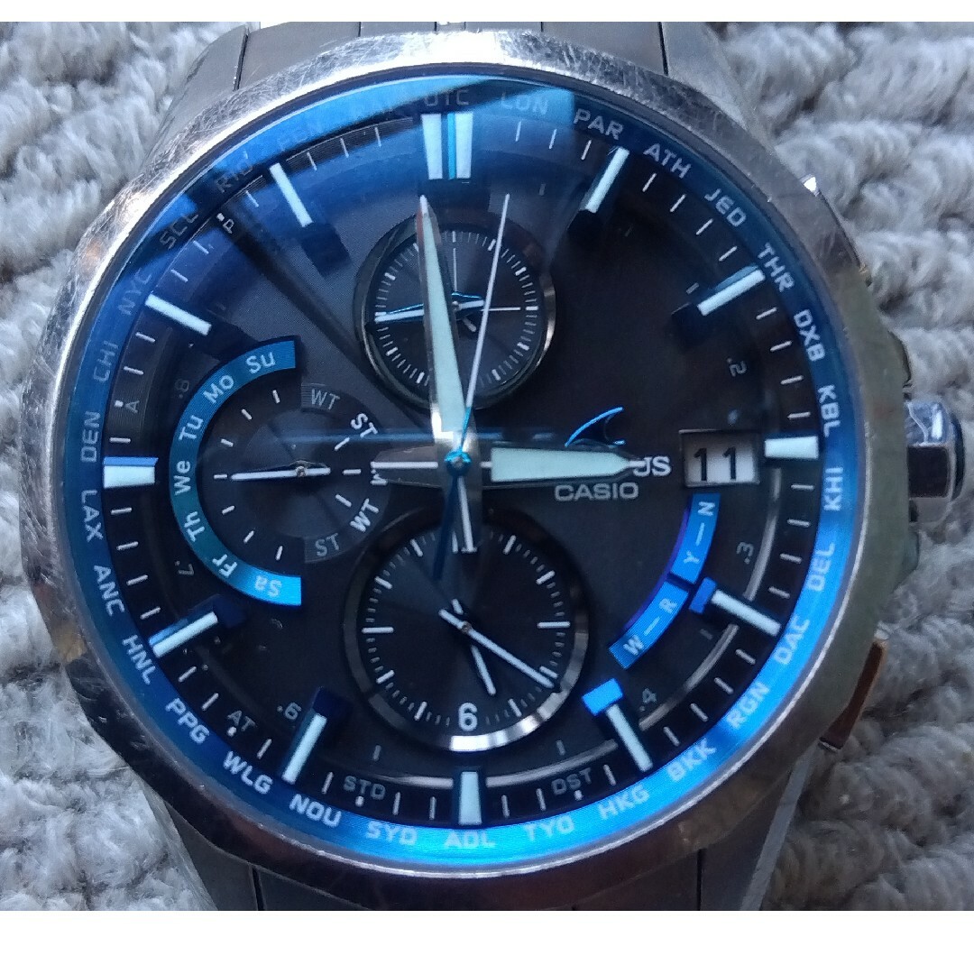 CASIO OCEANUS Manta OCW-S3000-1AJFチタン製-