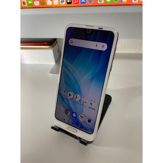 アクオス(AQUOS)のAQUOS R2 SHV42 クリアホワイト ジャンク(スマートフォン本体)