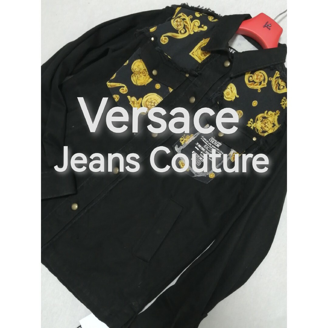 VERSACE   新品・メンズVersace Jeans Coutureバロック柄 黒の