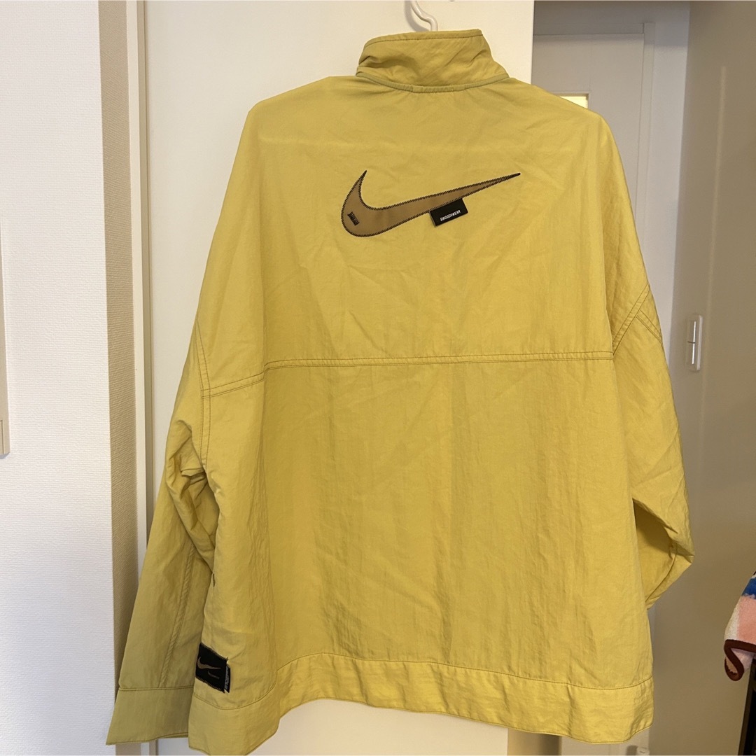 NIKE - 古着00sナイキ刺繍ロゴテックナイロンジャケットパーカー NIKE - 古着00sナイキ刺繍ロゴテックナイロンジャケットパーカー