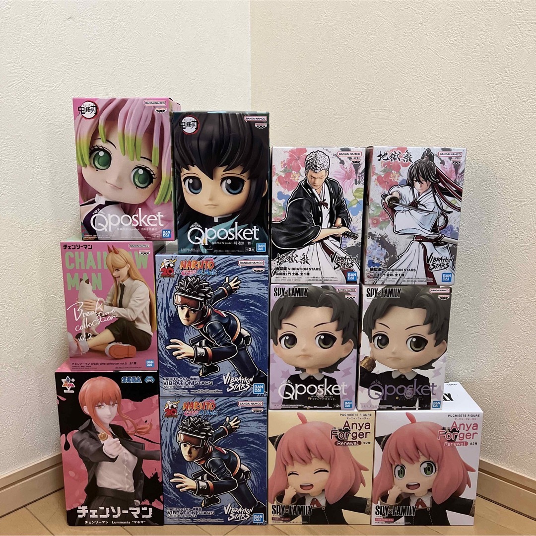 12個セット　まとめ売り　フィギュア　qposket