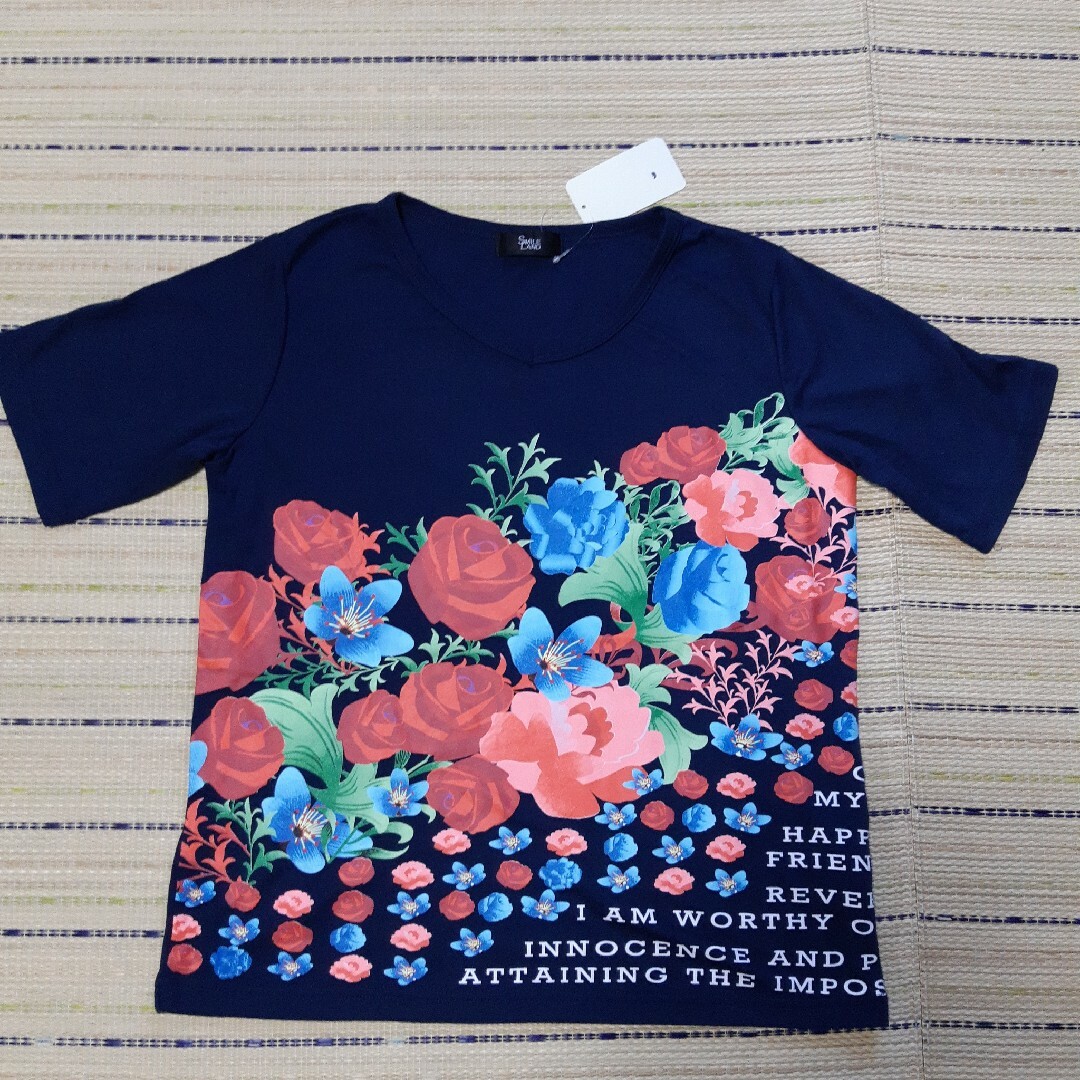 レディース　Tシャツ　L レディースのトップス(Tシャツ(半袖/袖なし))の商品写真