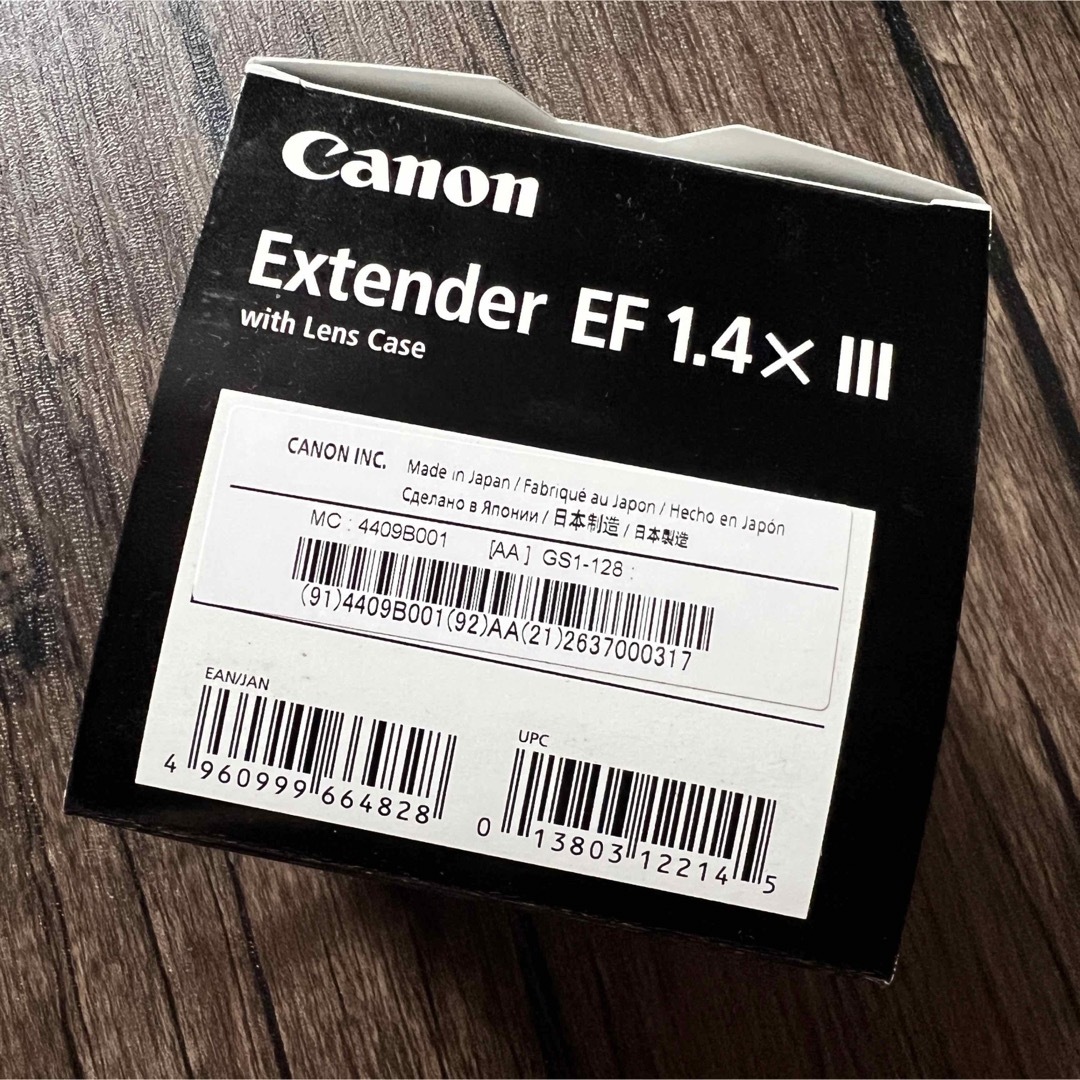 Canon  エクステンダー EF1.4X 3