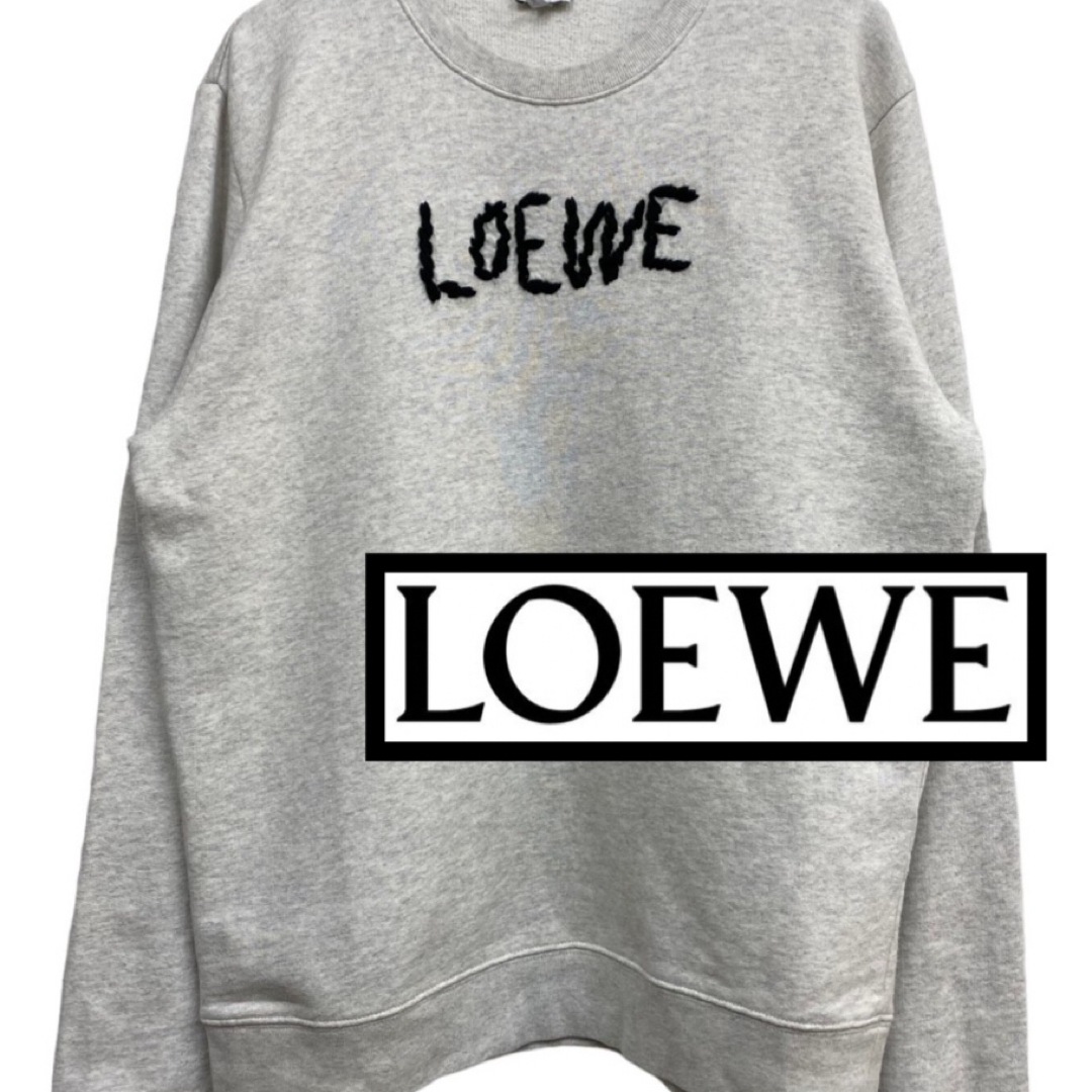 最大10%OFFクーポン ロエベ LOEWE エンブロイダリー ロゴスウェット