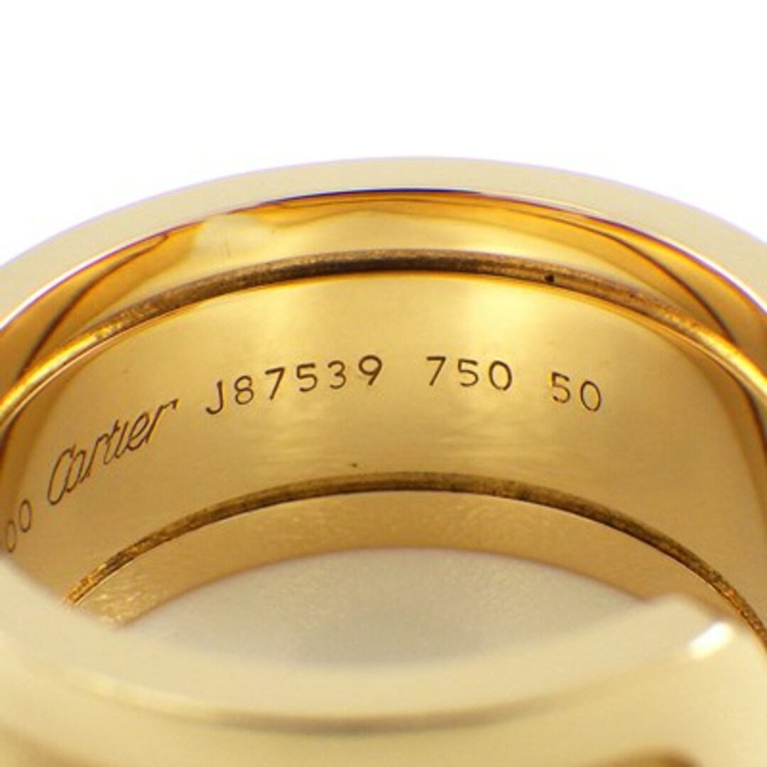 カルティエ Cartier リング C2 2C ラージ LM ワイド K18YG 10号 / #50 3