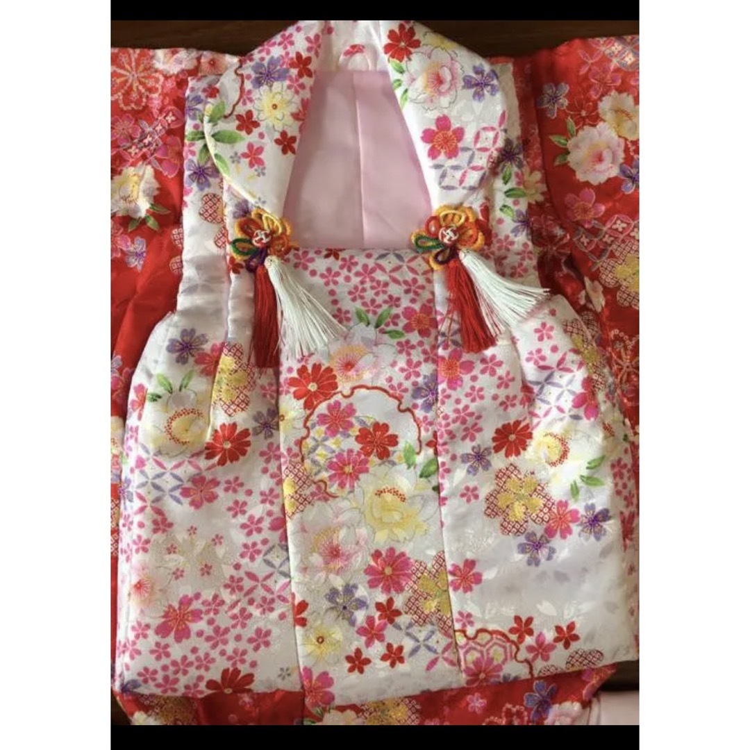 七五三　3歳　三歳　着物セット キッズ/ベビー/マタニティのキッズ服女の子用(90cm~)(和服/着物)の商品写真