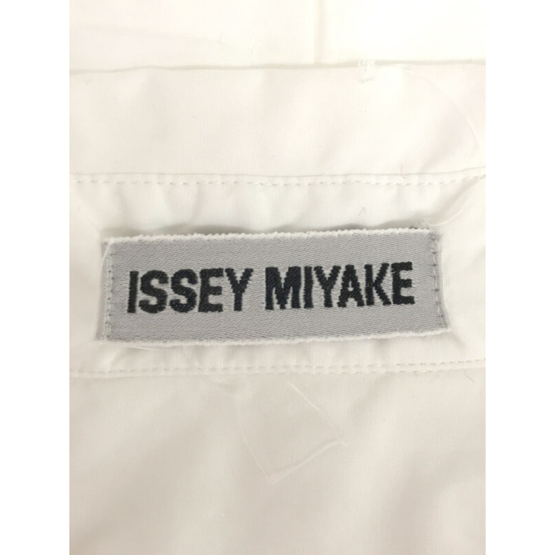 ISSEY MIYAKE(イッセイミヤケ)のISSEY MIYAKE イッセイミヤケ 1994AW リボンデザインコットンロングシャツ ホワイト M レディースのトップス(シャツ/ブラウス(長袖/七分))の商品写真