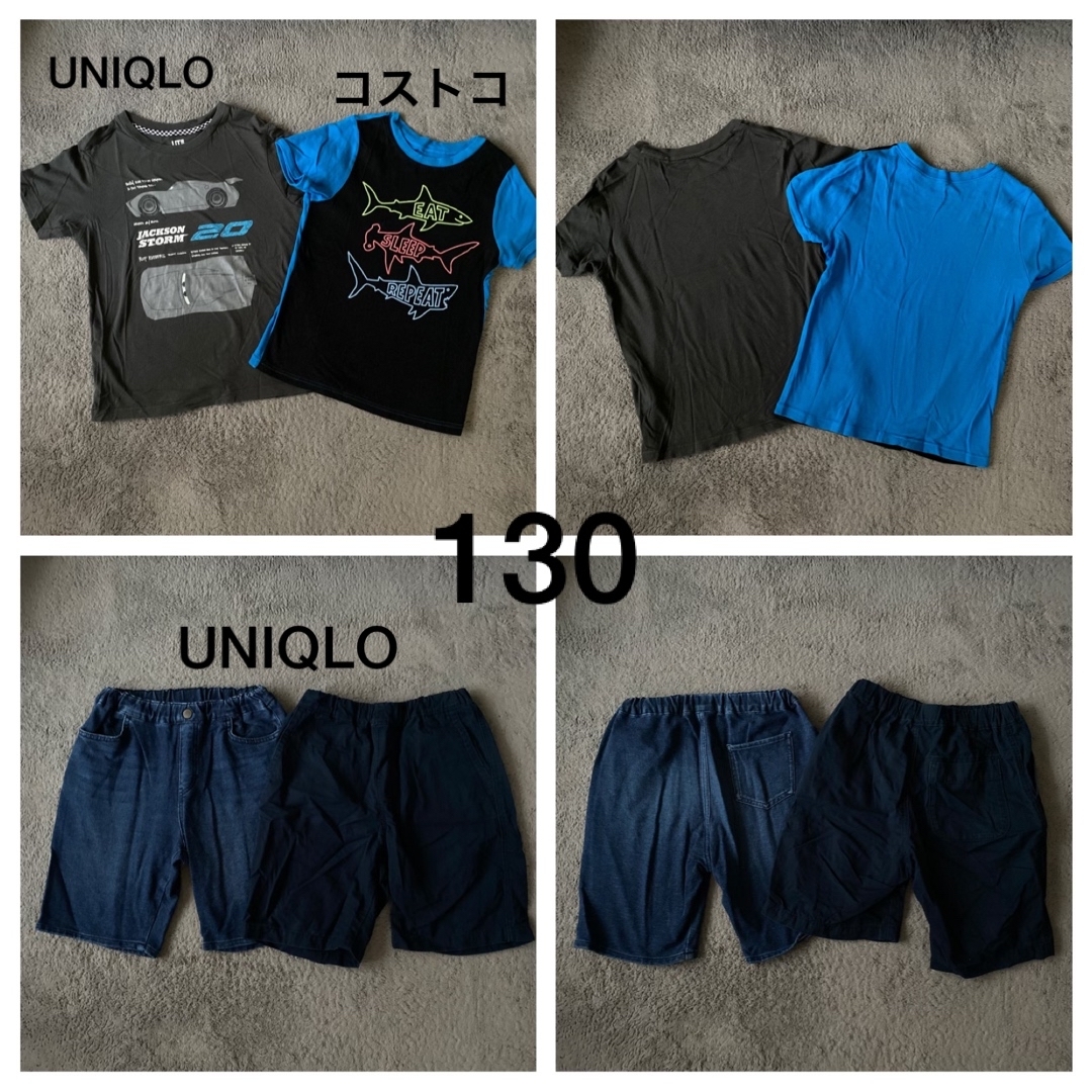 UNIQLO(ユニクロ)の男の子　120〜140 まとめ売り キッズ/ベビー/マタニティのキッズ服男の子用(90cm~)(ジャケット/上着)の商品写真