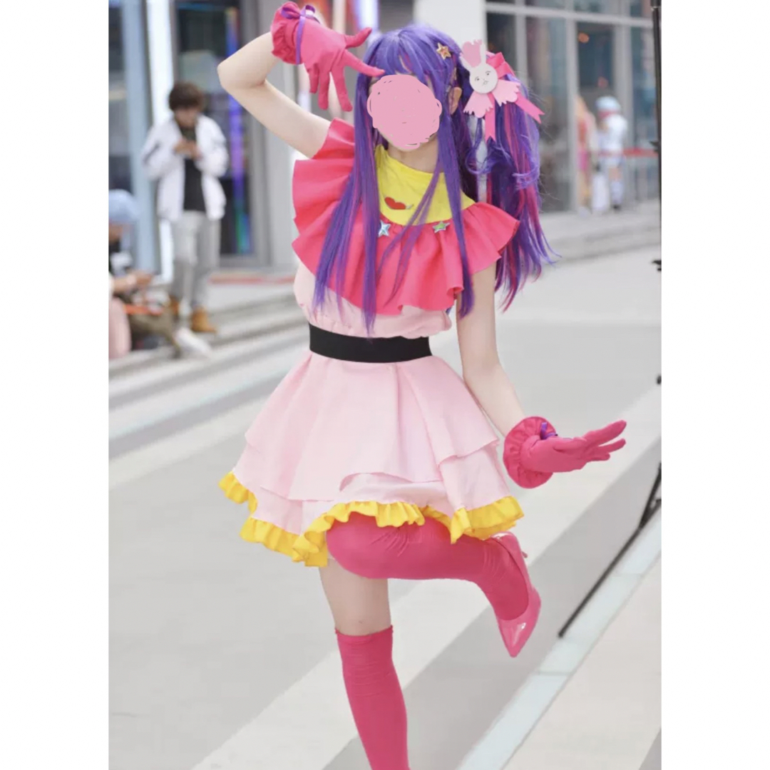 推しの子 コスプレ 子供用 星野アイ フルセット 仮装 アイドル ハロウィン