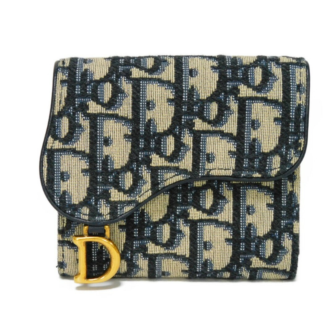 Dior - Dior ディオール サドル ロータス ウォレット ジャガード