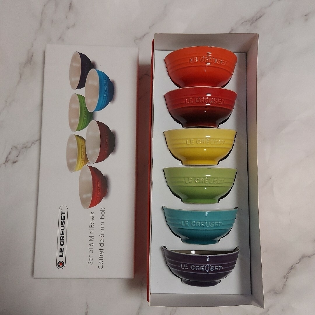 ル・クルーゼ(Le Creuset)　レインボー　ミニ・ボウル