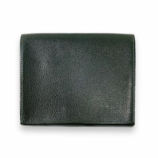 Hermes - エルメス カードケース パスケース レザー グリーン系