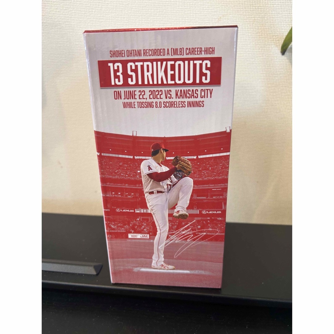 球場限定】大谷翔平 ボブルヘッド 13奪三振 2023年4月8日の通販 by
